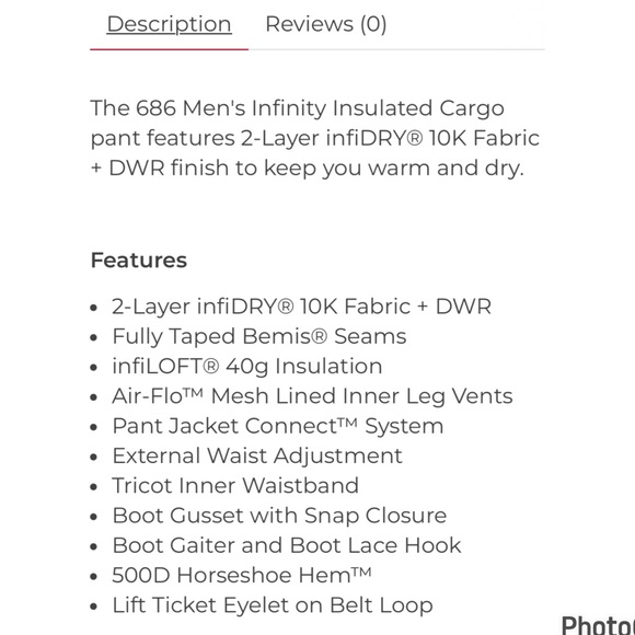 686 pants - Picture 7 of 7